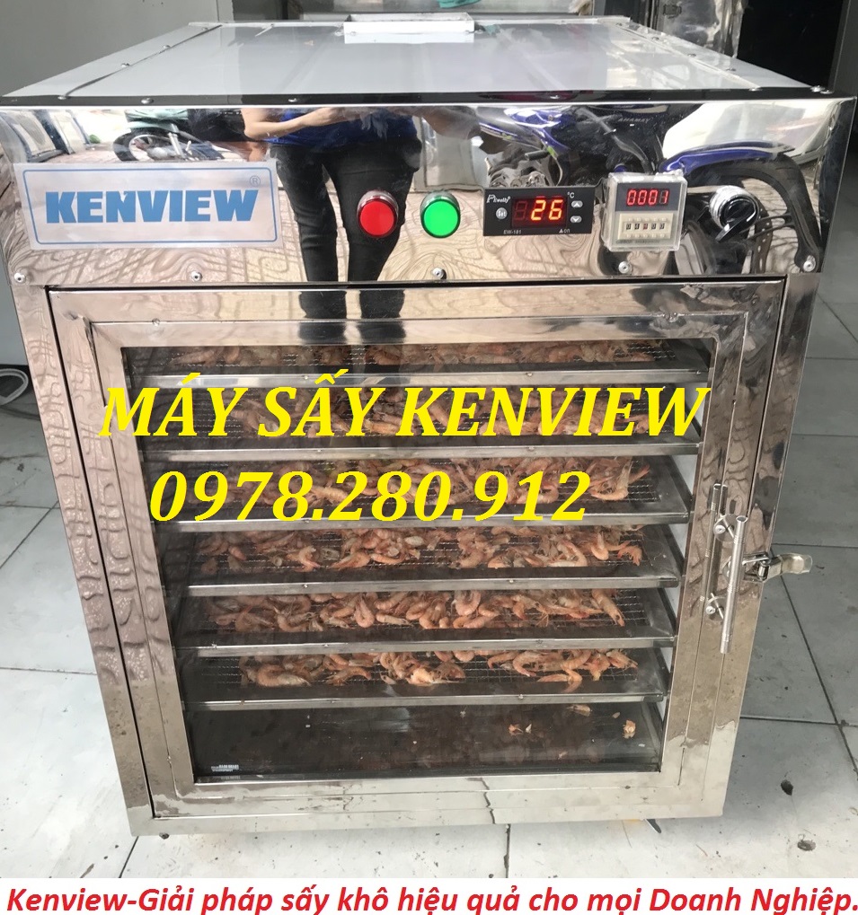 Kenview cung cấp máy sấy hải sản- sấy tôm tại Quảng Ninh. 0978.280.912
