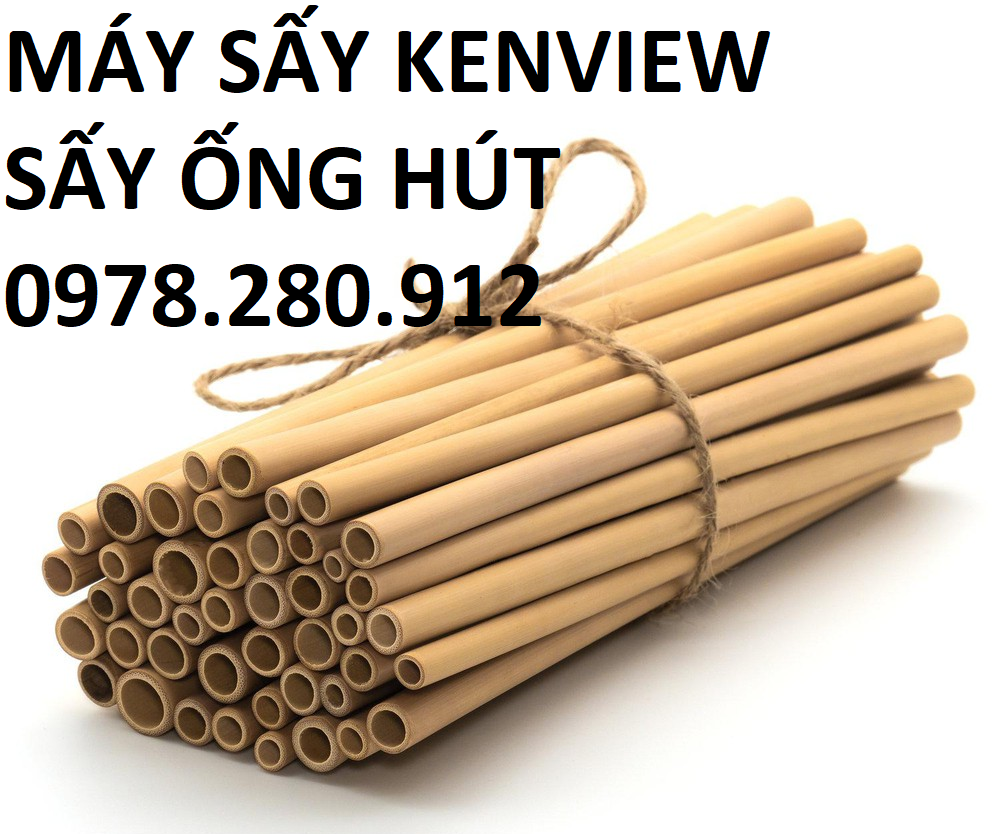 Kenview cung cấp máy sấy ống hút tre sậy tại Bến Tre. 0978.280.912